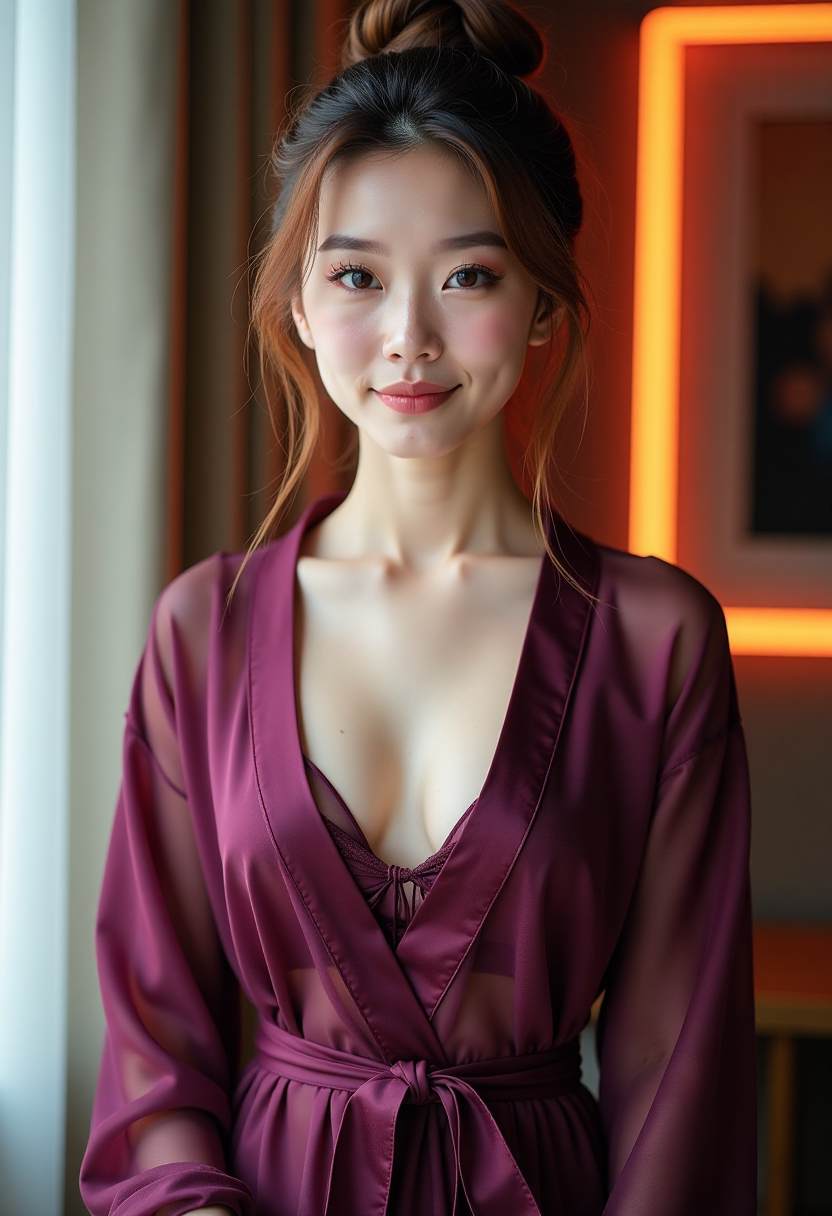 雾中灯塔
